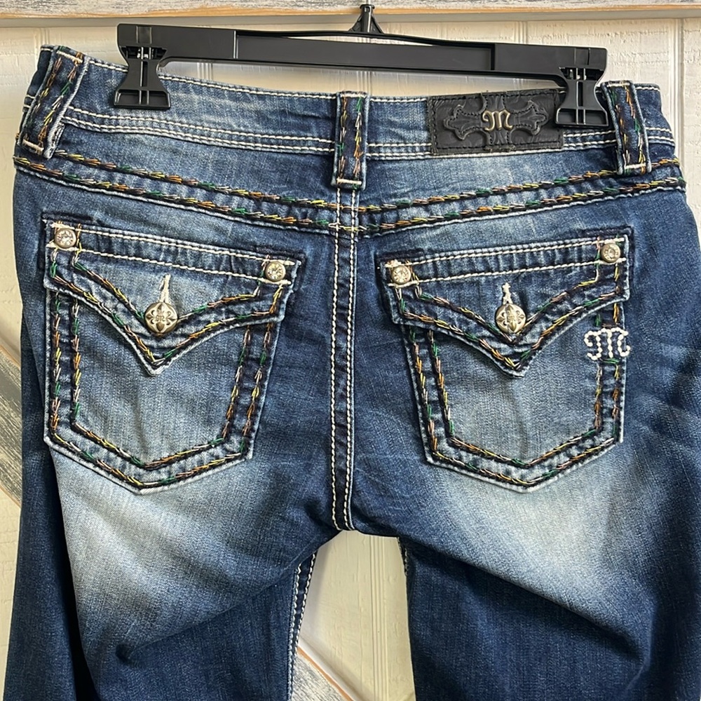NWOT MISS ME bermuda jean shorts size 28.